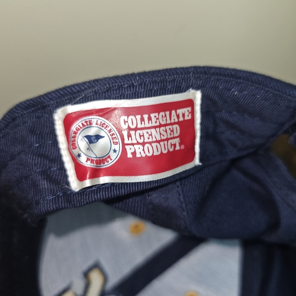 WEST VIRGINIA MOUNTAINEERS HAT MVP NAVY BLUE NCAA COLLEGE FOOTBALL TEAM NEW CAP - Picture 9 of 11